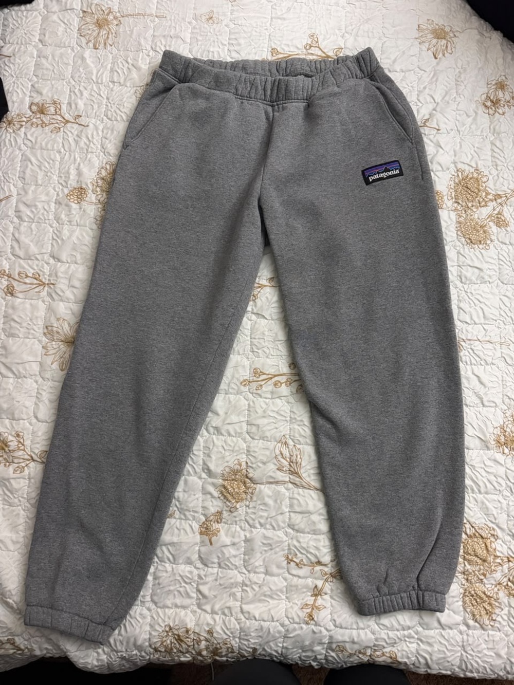 Patagonia Youth Gray Fleece Joggers